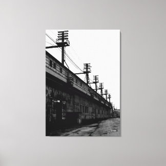 Het verbannen van de Amerikaanse industrie Urban I Canvas Afdruk