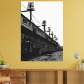 Het verbannen van de Amerikaanse industrie Urban I Canvas Afdruk (Insitu (Woonkamer))