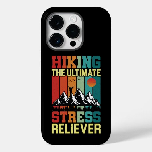 HET VERBERGEN VAN DE ULTIEME STRESS RELIEVER, Hike Case-Mate iPhone Case (Achterkant)