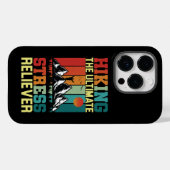 HET VERBERGEN VAN DE ULTIEME STRESS RELIEVER, Hike Case-Mate iPhone Case (Achterkant (horizontaal))