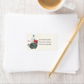 Het verbergen van van het etiket van het de  adres (Insitu)