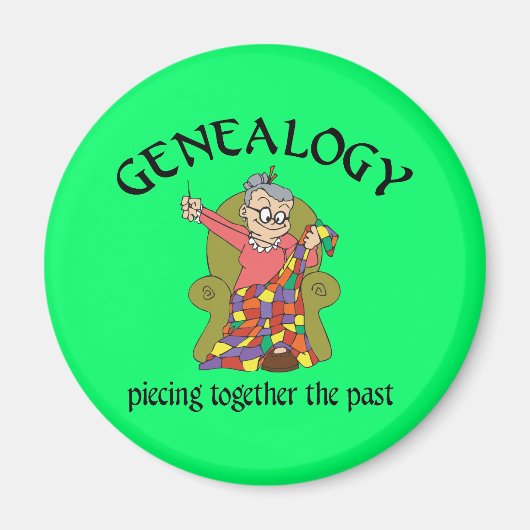 Het verbinden samen het Verleden Magneet (Voorkant)