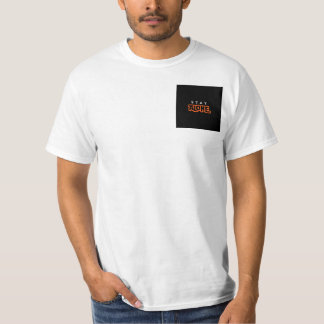Het verblijf alleen t shirt ontwerp