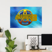 Het verbluffende Amfibic 8 Limited Edition-Poster Poster (Thuiskantoor)