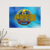 Het verbluffende Amfibic 8 Limited Edition-Poster Poster (Keuken)