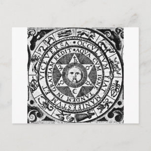 Het verborgen wordt het manifest briefkaart