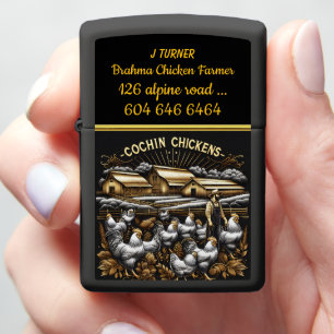 Het verbouwen van Cochin Chickens op een landelijk