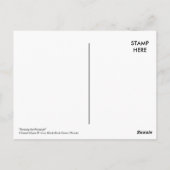 Het verbranden van de piramiden, het verbranden va briefkaart (Achterkant)