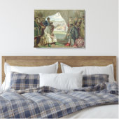 Het Verdrag van Princes Canvas Afdruk (Insitu (Slaapkamer))