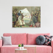 Het Verdrag van Princes Canvas Afdruk (Insitu (Woonkamer))