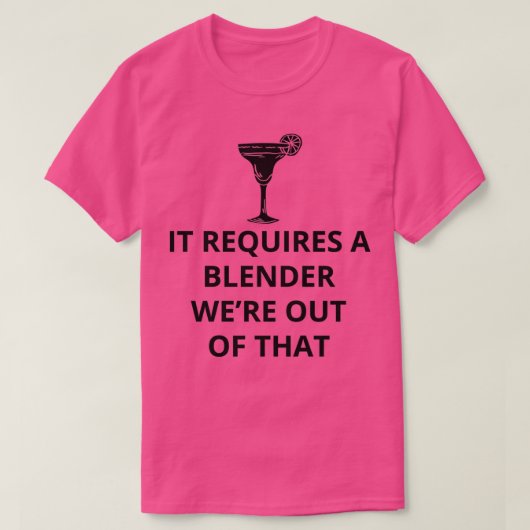 Het vereist een blender Wex27re van dat 1 T-shirt (Design voorkant)