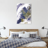 Het Verenigd Koninkrijk Canvas Afdruk (Insitu (Slaapkamer))