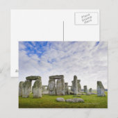Het Verenigd Koninkrijk, Stonehenge Briefkaart (Voorkant / Achterkant)