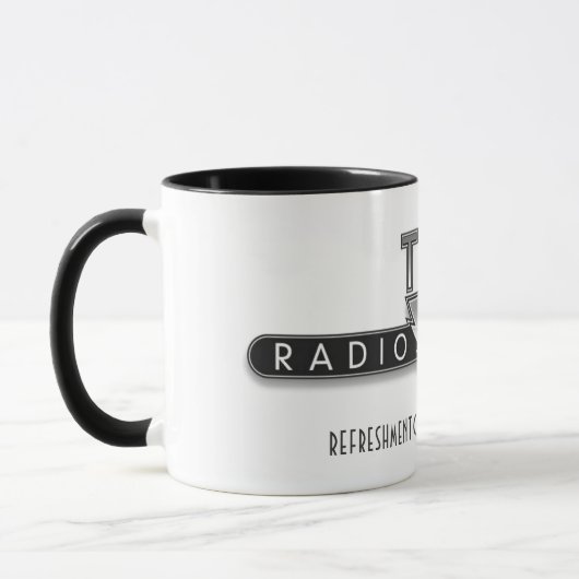 Het verfrissende centrum | TRC Coffee Mok (Links)