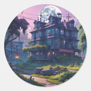 Het Vergeten Landgoed - Ronde Sticker