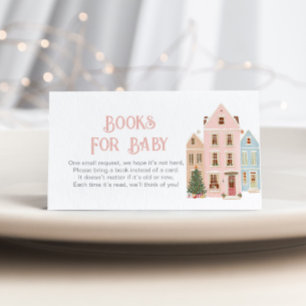 Het vergt een dorp Roze Huizen Boeken voor baby Informatiekaartje