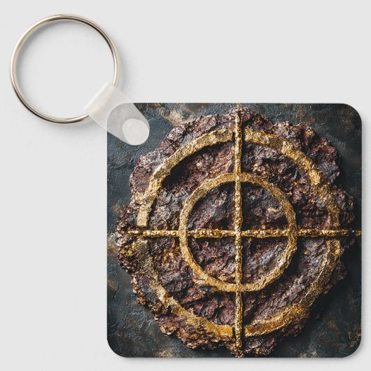 Het Vergulde Sigil Sleutelhanger (Voorkant)