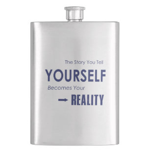 Het verhaal dat je jezelf vertelt wordt je realite flacon