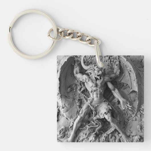 Het verhaal van de Evil Ghost Legend Sleutelhanger (voorkant)