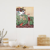 Het verhaal van de Hen van Kay Nielsen Poster (Keuken)