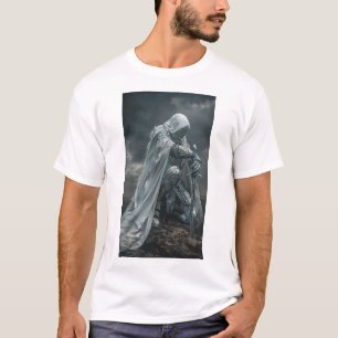 Het verhaal van het Weary Fantasy Warrior Trio i T-shirt