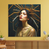 Het verhaal van Transgression Arachne Canvas Afdruk (Insitu (Woonkamer))