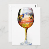 Het verhaal van wijn briefkaart (Voorkant / Achterkant)