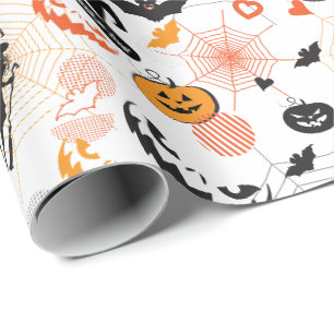 Het Verhandelen van het Product van Halloween - Cadeaupapier