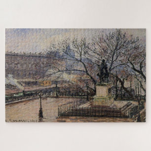 Het Verhoogde Terras van de Pont Neuf en Standbeel Legpuzzel