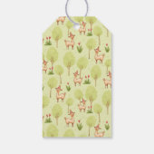 Het verjaardagsfeest van het Llama Outdoor kind Cadeaulabel (Achterkant)