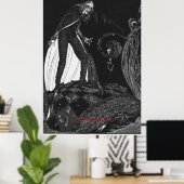 Het verklikkerhart van Harry Clarke Poster (Thuiskantoor)