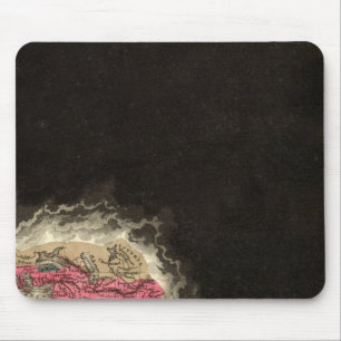 Het verlaten van het Rijk van Alexander 323 BC Muismat