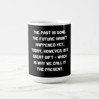 Het verleden is weg..... koffiemok