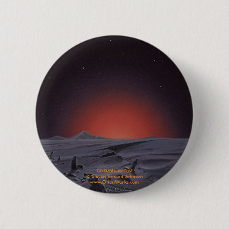 Het verleden van de beschaving, beschavingen uit h ronde button 5,7 cm