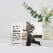 Het verleden vergeten dat ik druk op de Filippijne Briefkaart (Staand voorkant)