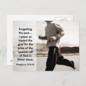 Het verleden vergeten dat ik druk op de Filippijne Briefkaart (Voorkant / Achterkant)