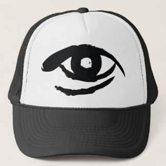 Het verlichte oog trucker pet