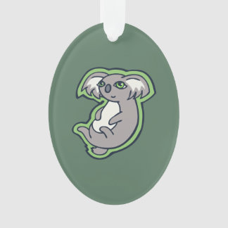 Het verlichten van het groene ontwerp van de Smile Ornament