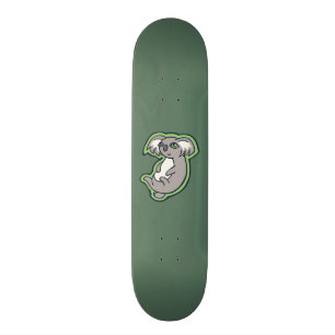 Het verlichten van het groene ontwerp van de Smile Skateboard