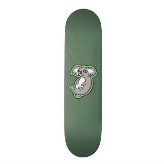 Het verlichten van het groene ontwerp van de Smile Skateboard