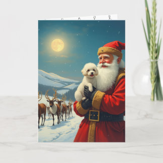 Het verlies van een huisdier met kerst bedankkaart