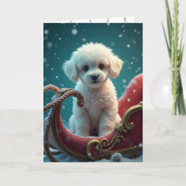 Het verlies van een huisdierhond met kerst