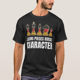 Het verliezen van stukken bouwt karakter Duitse vl T-shirt