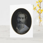 Het Verloving van Walt Whitman en het Citaat van Kaart (Gele Bloem)