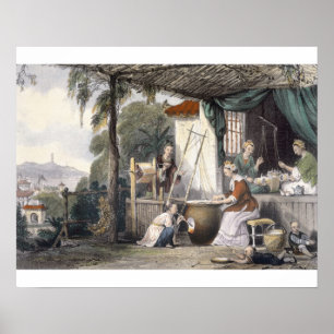 het vernietigen van de Chrysaliden en het afrollen Poster