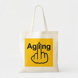 Het Verouderen van de zak Tik Tote Bag
