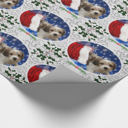 Het Verpakkende Document van Cavachon, Kerstmis Cadeaupapier (Hoek)