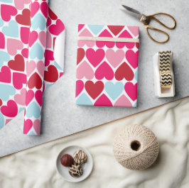 Het Verpakkende Document van de liefde Cadeaupapier