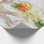 Het Verpakkende Document van het Linnen van de Cadeaupapier (Hoek)