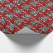 Het Verpakkende Document van Kerstmis Cadeaupapier (Hoek)